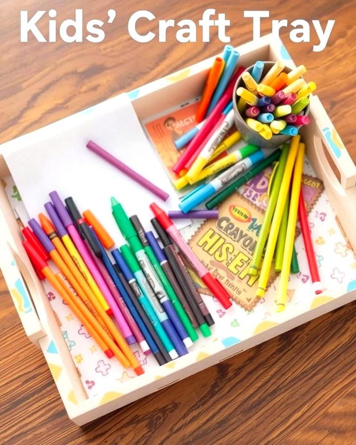 Kids Craft Tray