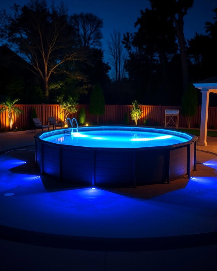 LED Lighting for Nighttime Ambiance