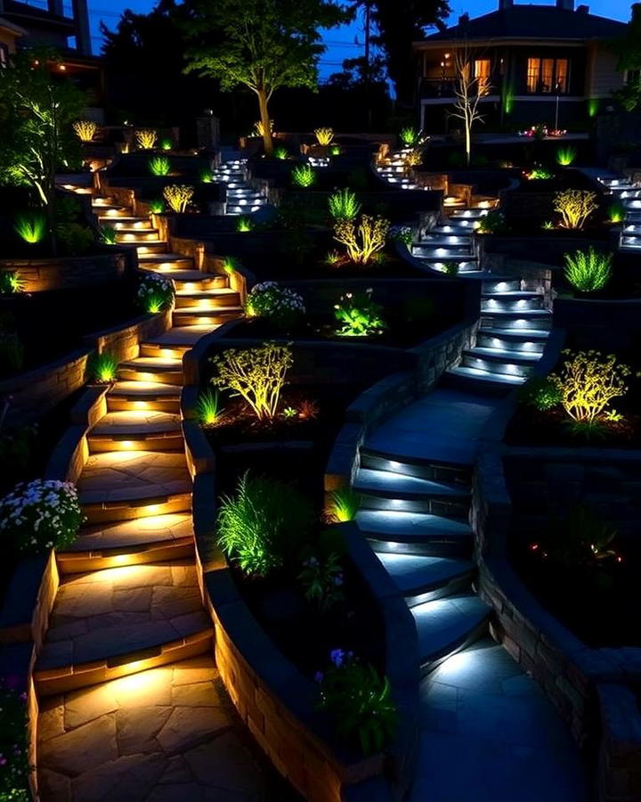 LED Lighting for Nighttime Ambiance
