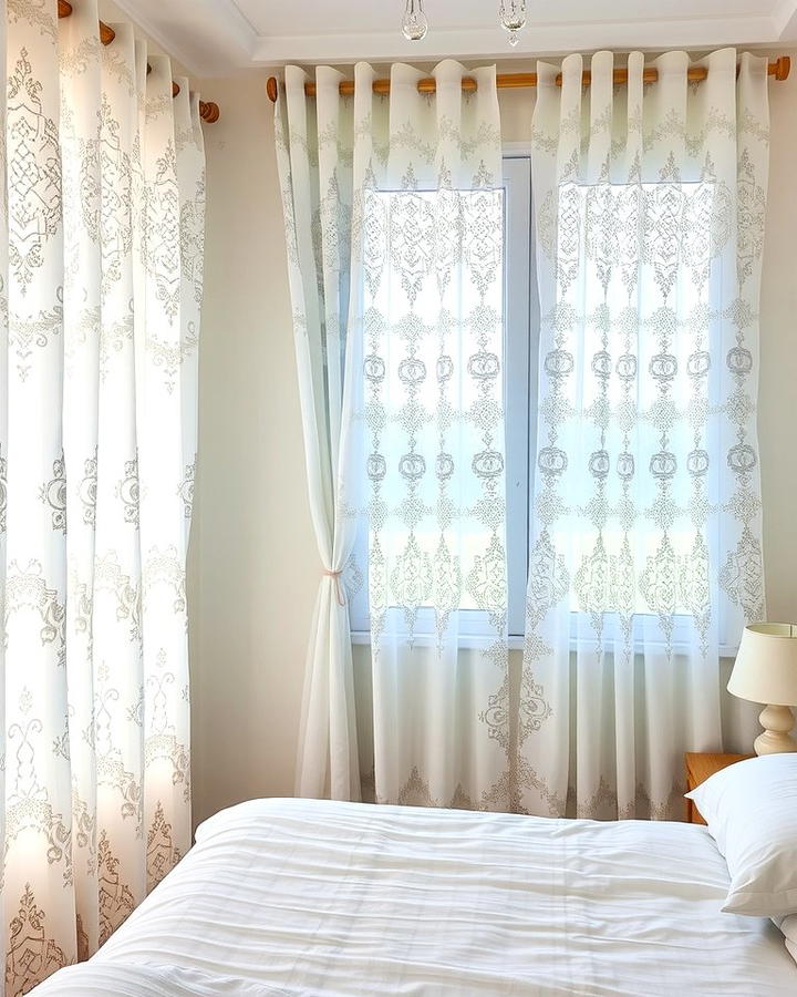 Lace Curtains for a Delicate Touch