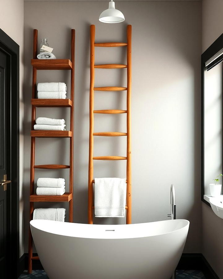 Ladder Style Towel Rack 2