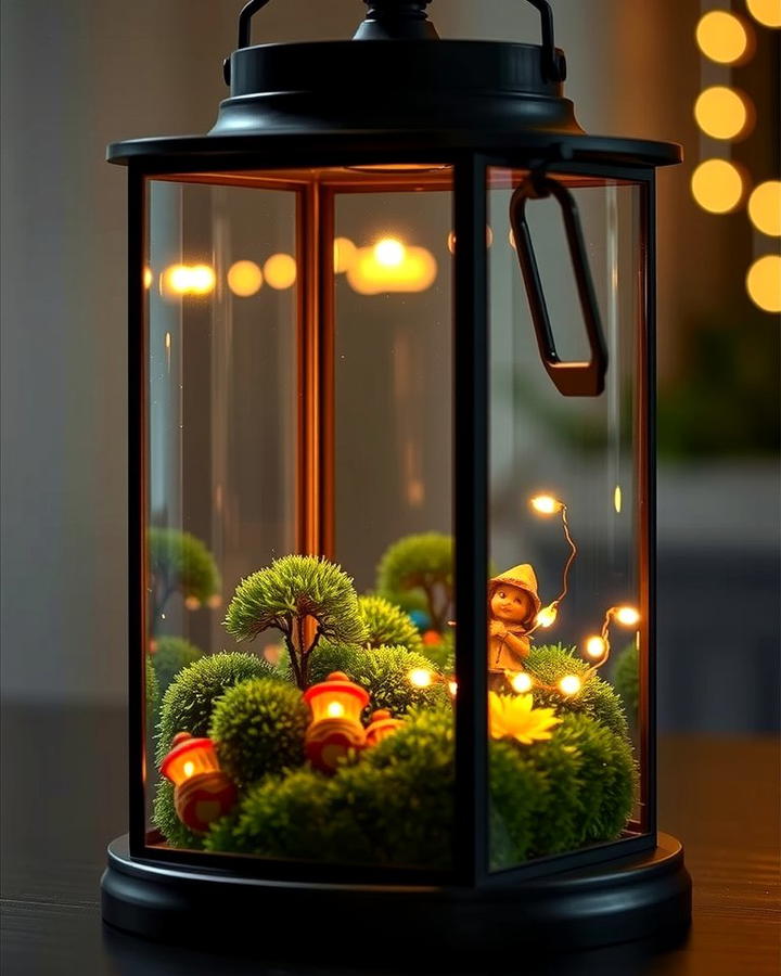 Lantern Fairy Garden