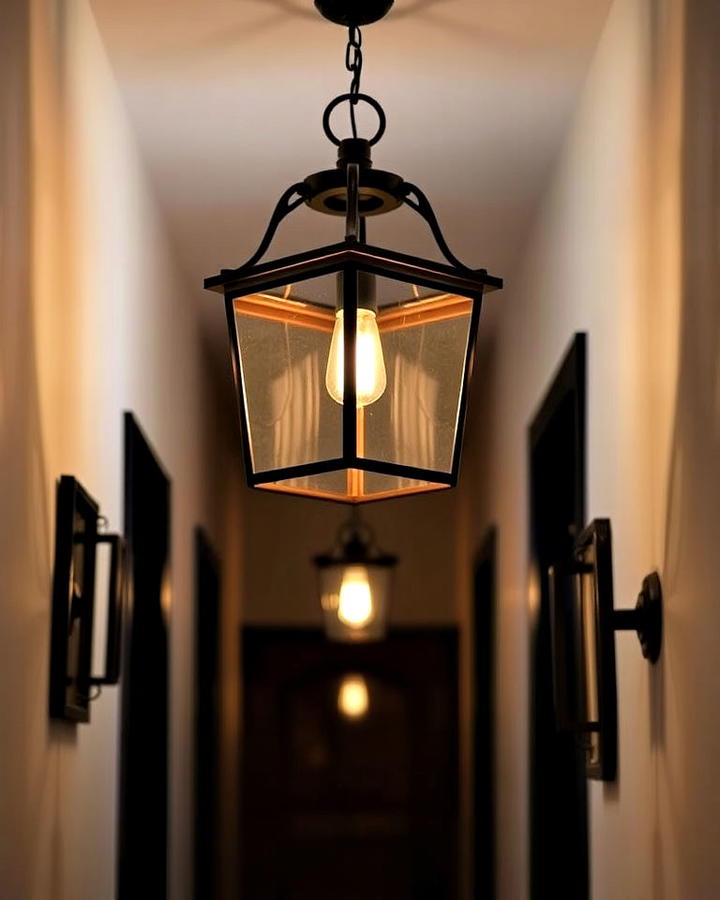 Lantern style Fixtures for Vintage Appeal