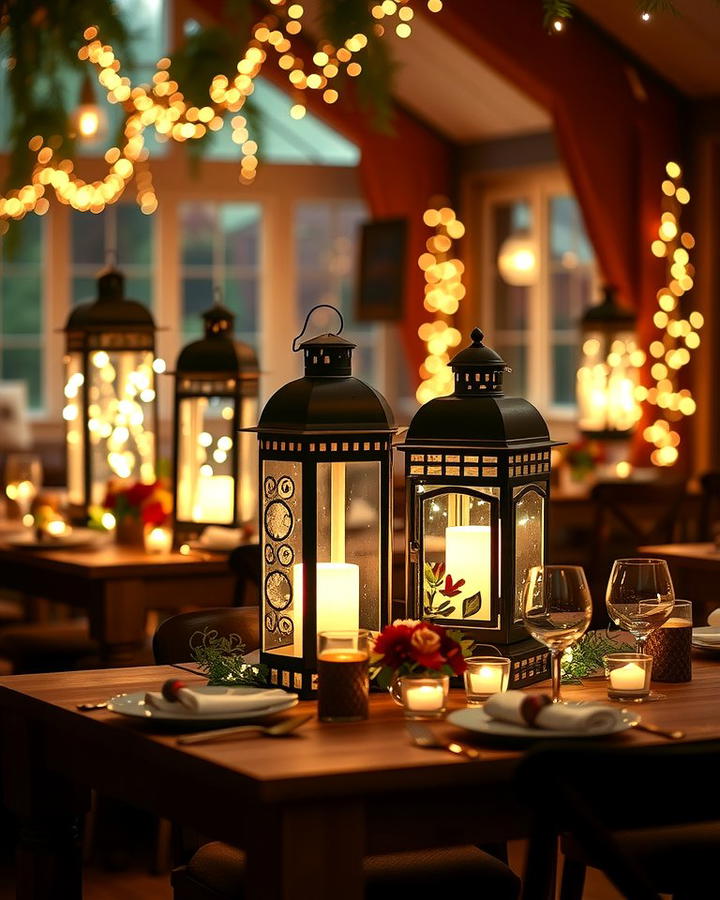 Lanterns with Fairy Lights