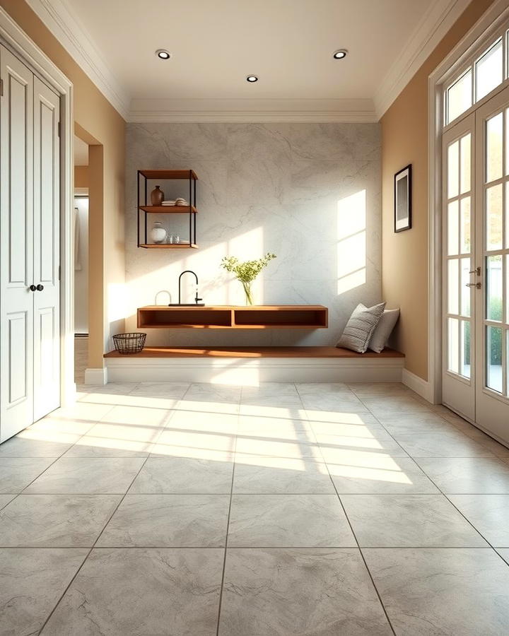 Large Format Tiles for a Seamless Look