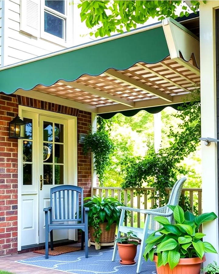 Lattice Awning Design