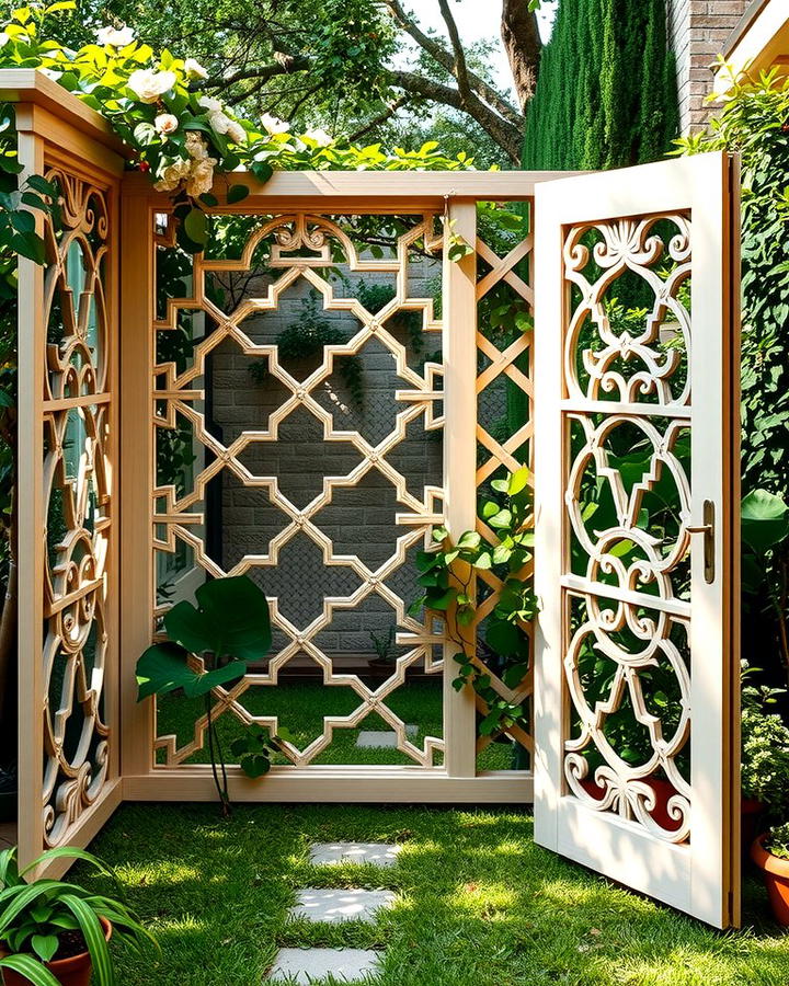 Lattice Screen Enclosure