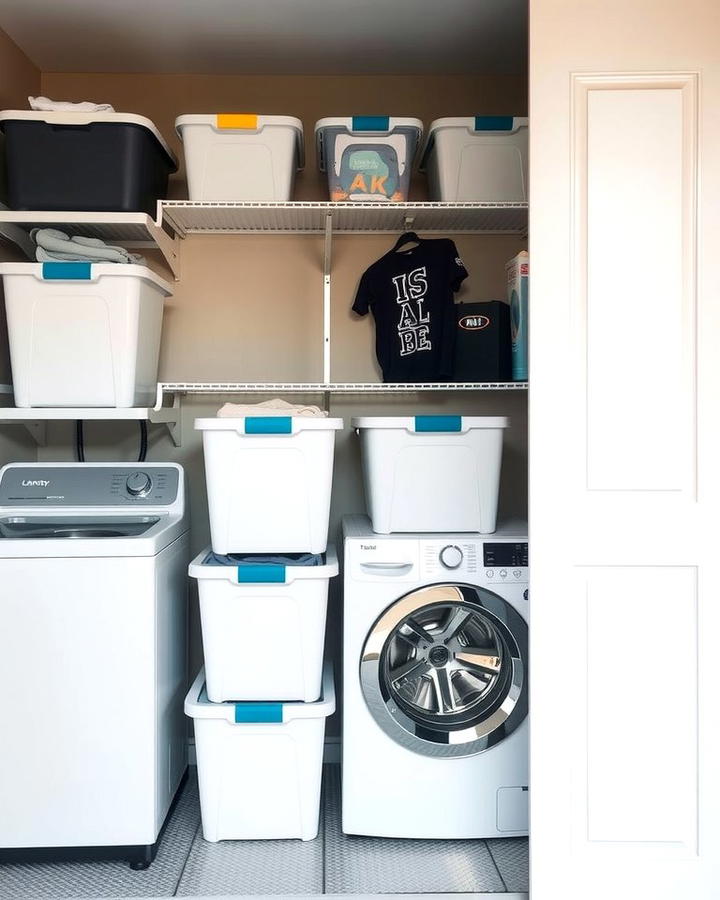 Laundry Sorting Bins