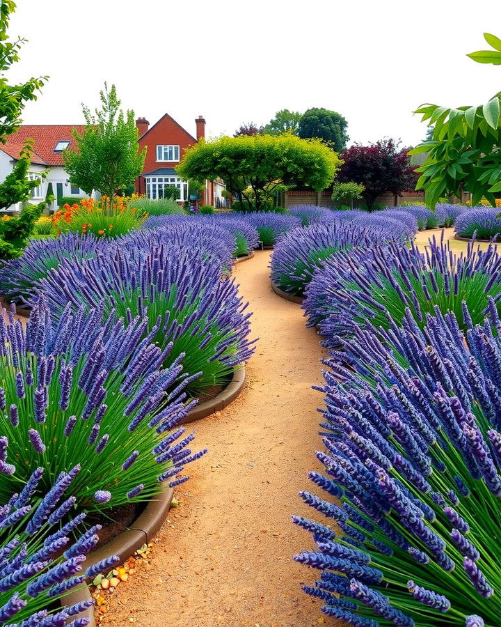 Lavender Borders