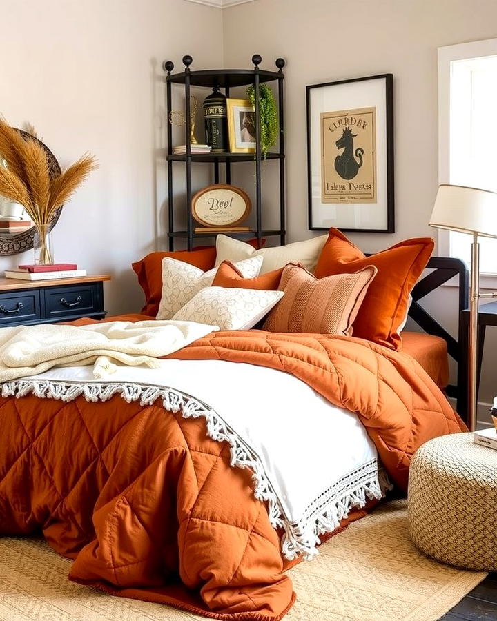 Layered Brown Bedding