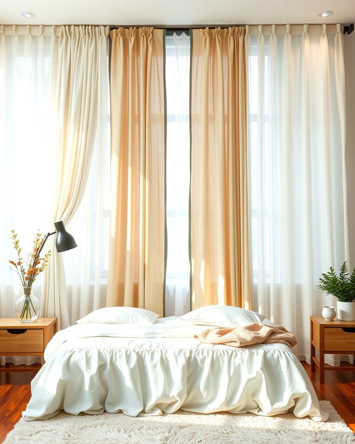 Layered Curtains for Versatility 2