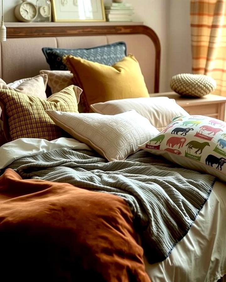 Layered Textures on Bedding