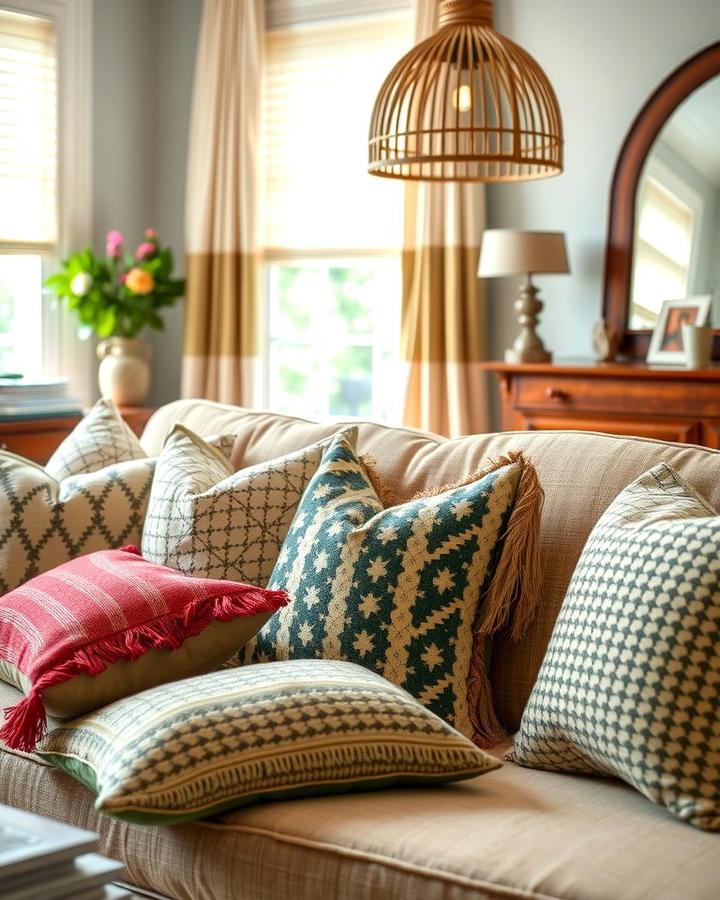 Layering Throw Pillows