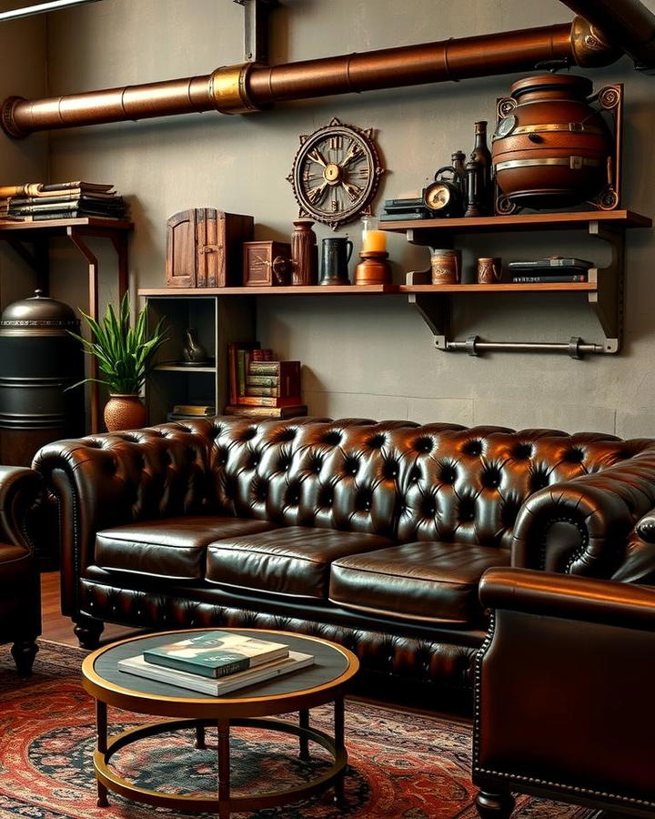 Leather Chesterfield Sofas