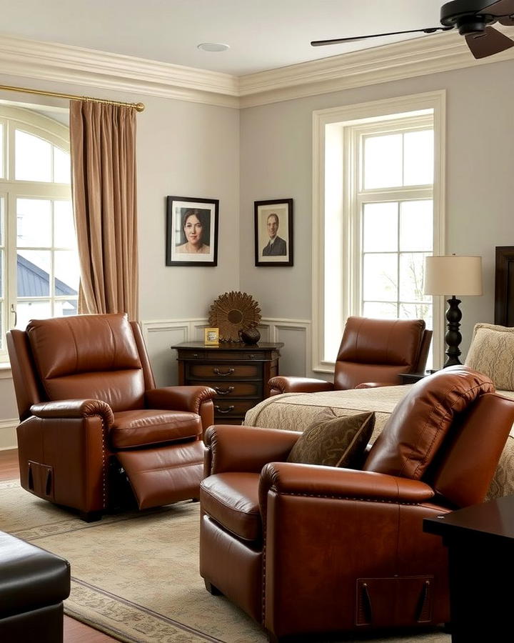 Leather Recliners for Classic Sophistication