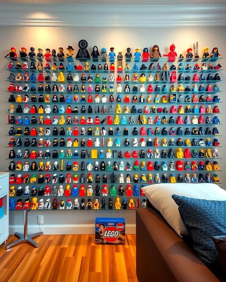 Lego Minifigure Display Wall