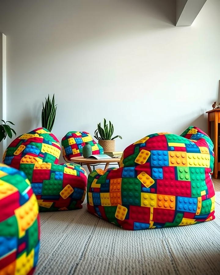 Lego Themed Bean Bag Chairs