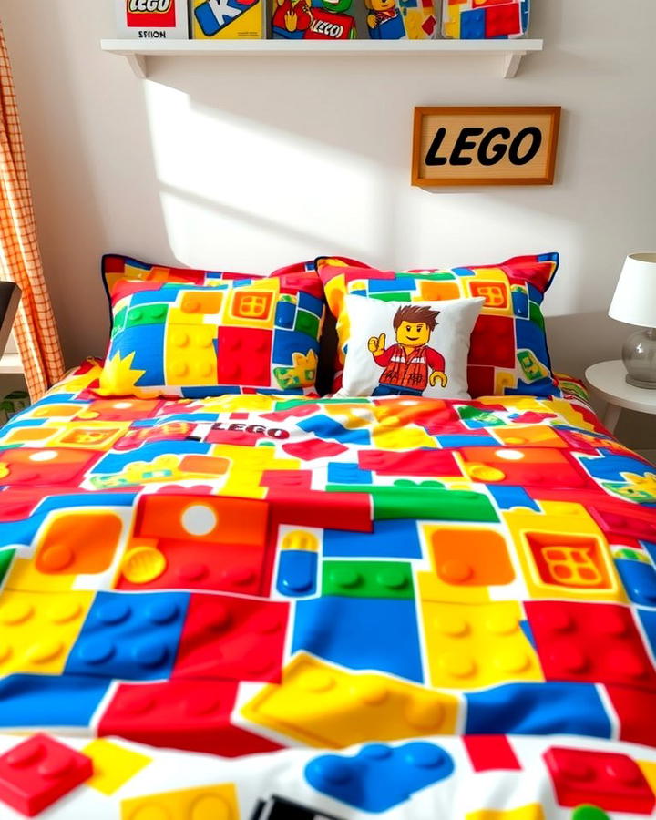 Lego Themed Bedding and Pillows