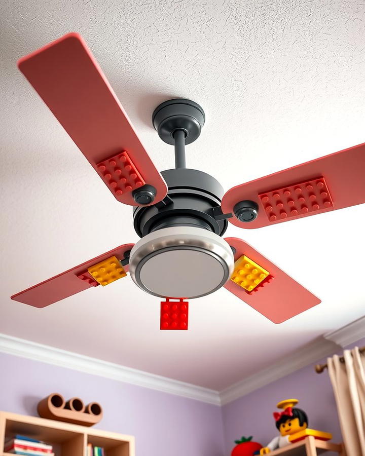 Lego Themed Ceiling Fans