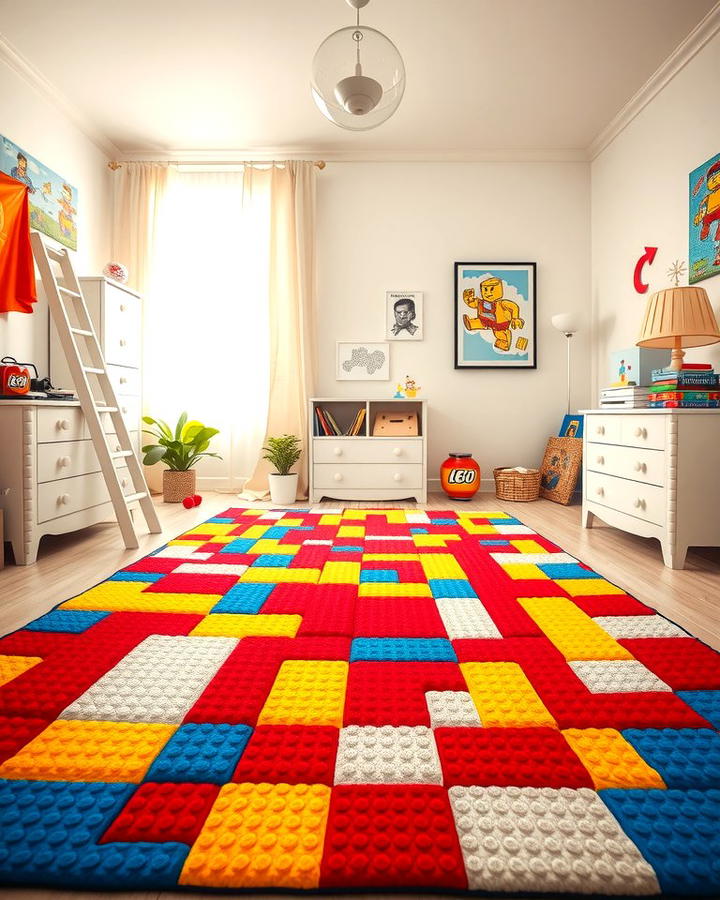 Lego Themed Rugs