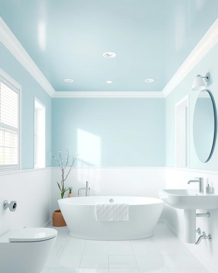 Light Blue Ceiling