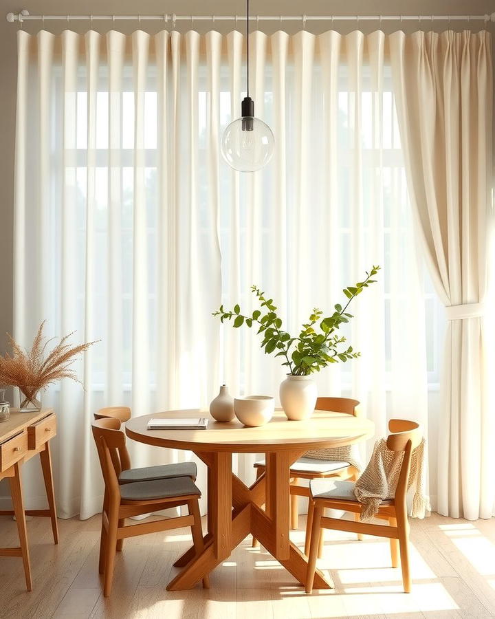 Light Linen Curtains for a Casual Vibe