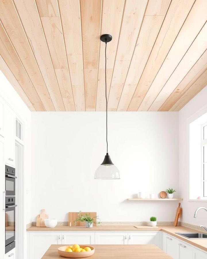 Light Toned Wood Ceilings for Scandinavian Simplicity