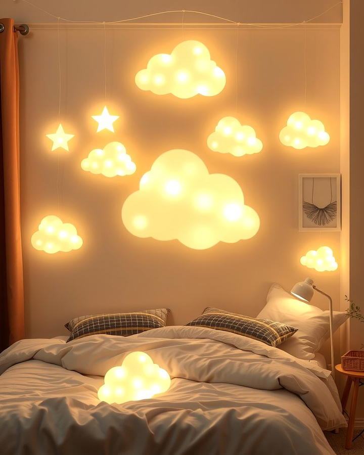Light Up Cloud Decorations