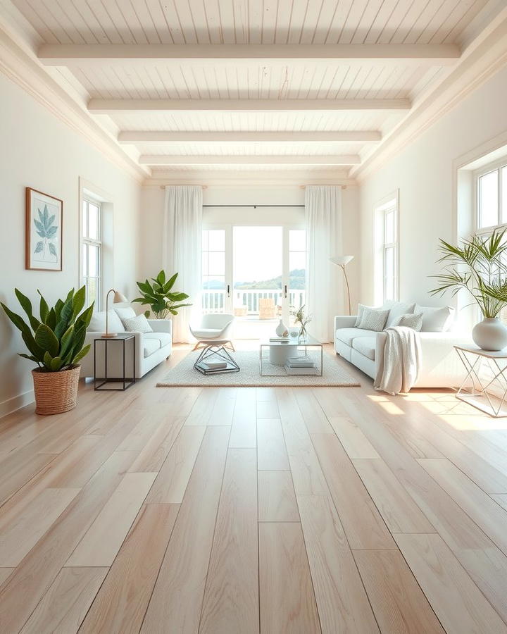 Light Washed Wood Floors