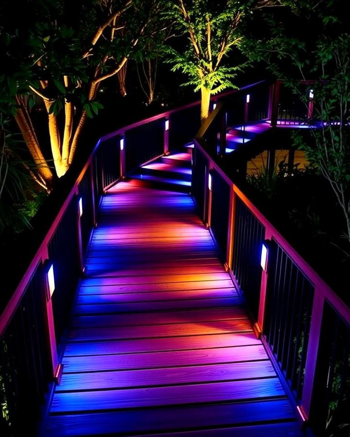 Lighted Elevated Walkway