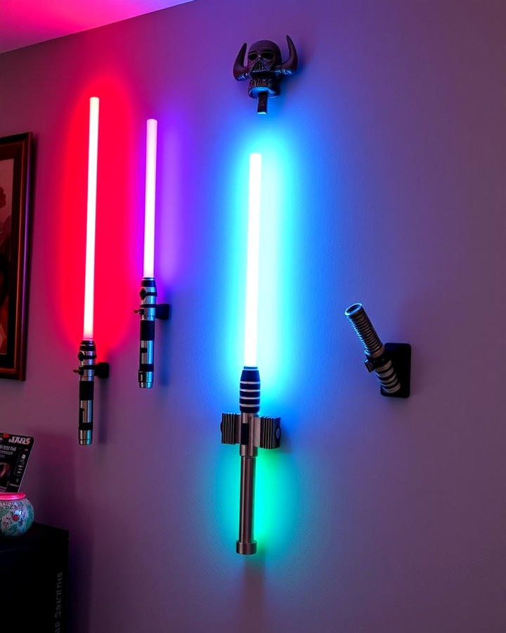 Lightsaber Wall Mounts