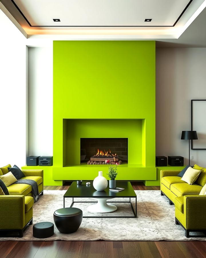 Lime Green Modern Design