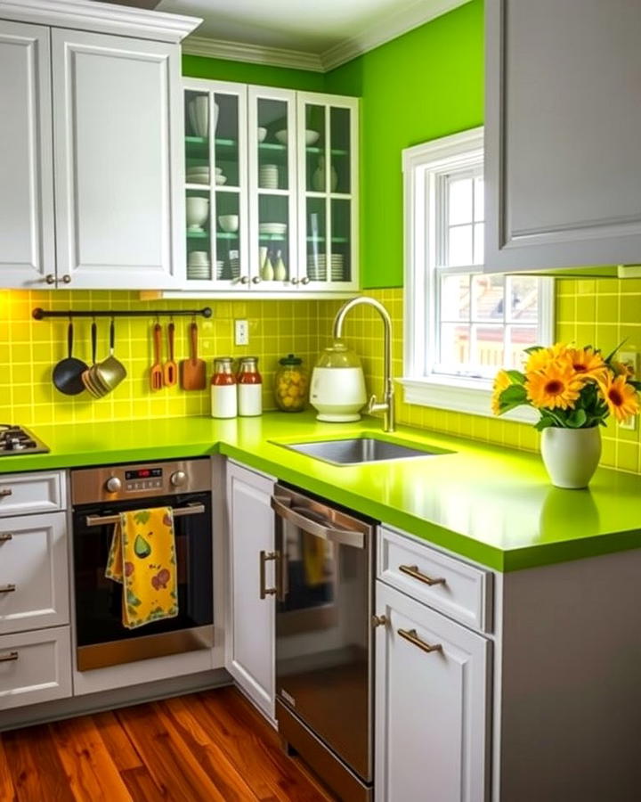 Lime Green for a Fun Pop of Color