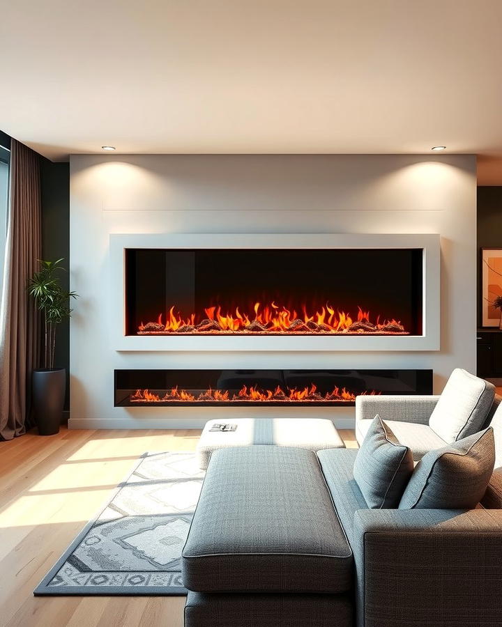 Linear Electric Fireplaces 2