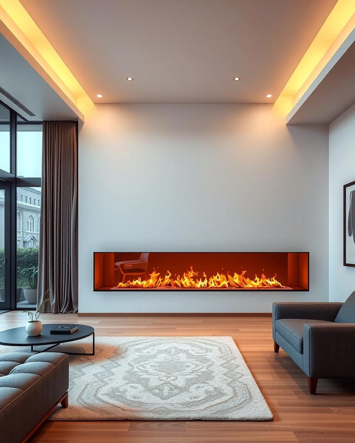 Linear Electric Fireplaces