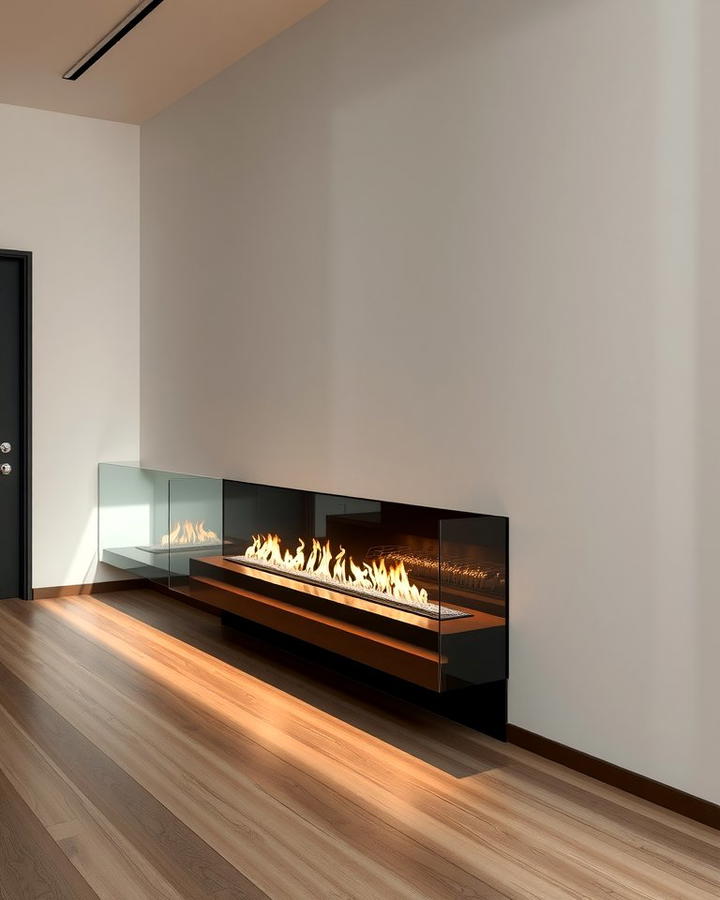 Linear Gas Fireplace