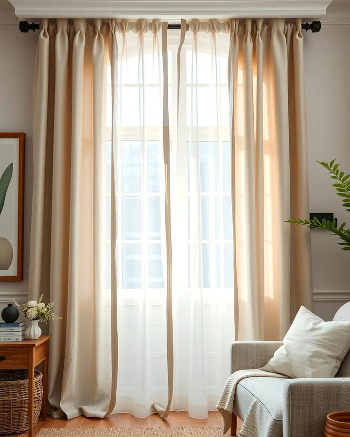 Linen Curtains for Softness