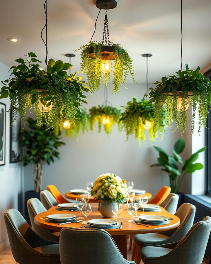 Living Plant Chandeliers