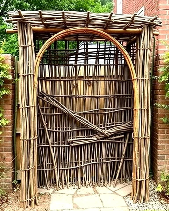 Living Willow Trellis