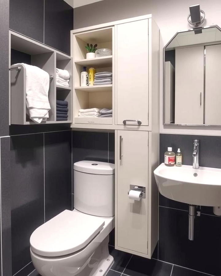 Locker Style Storage for Organization