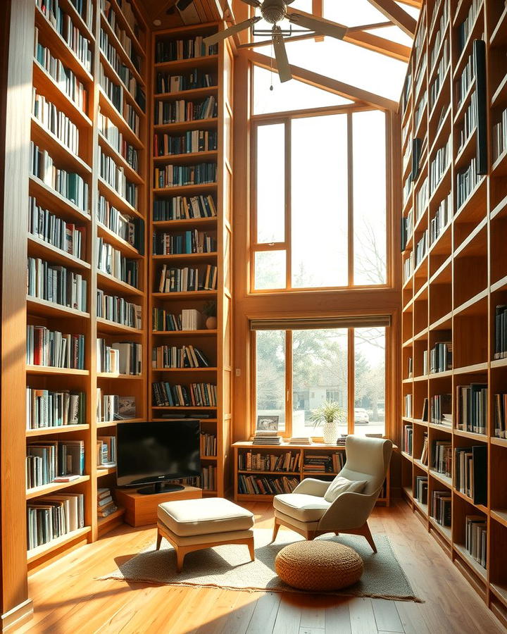 Loft Library Retreat