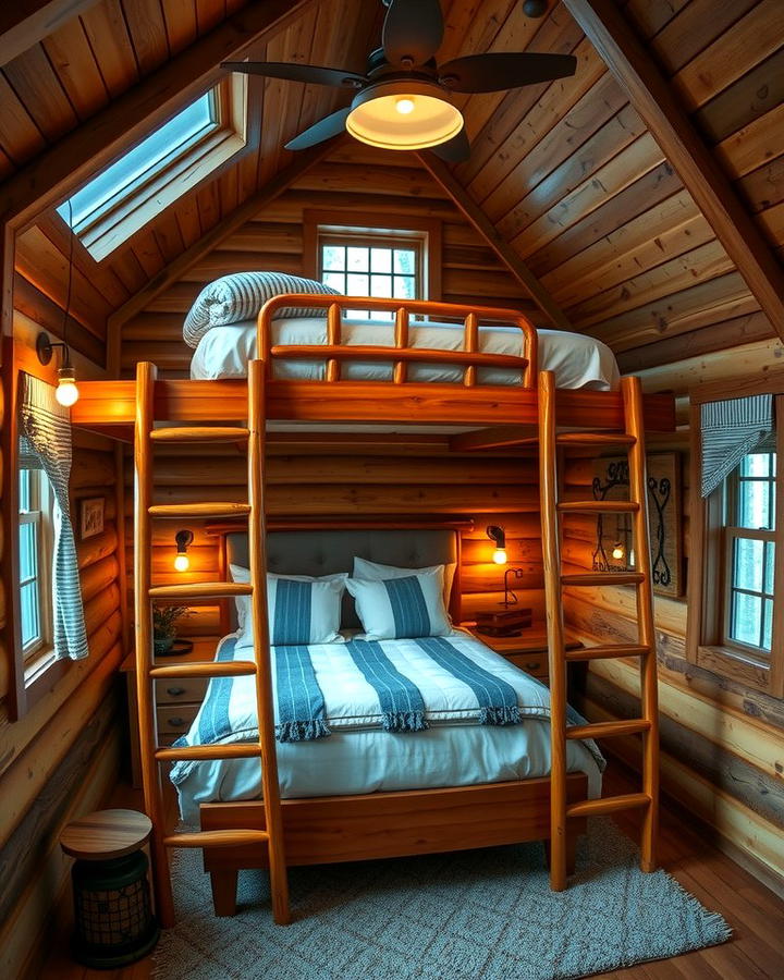 Lofted Sleeping Areas