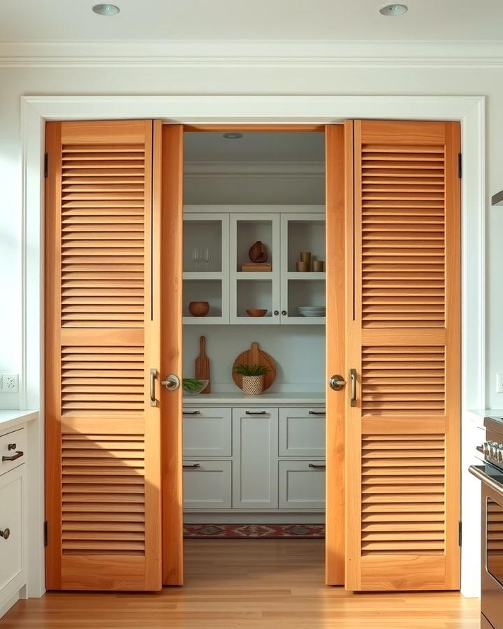 Louvered Doors for Ventilation