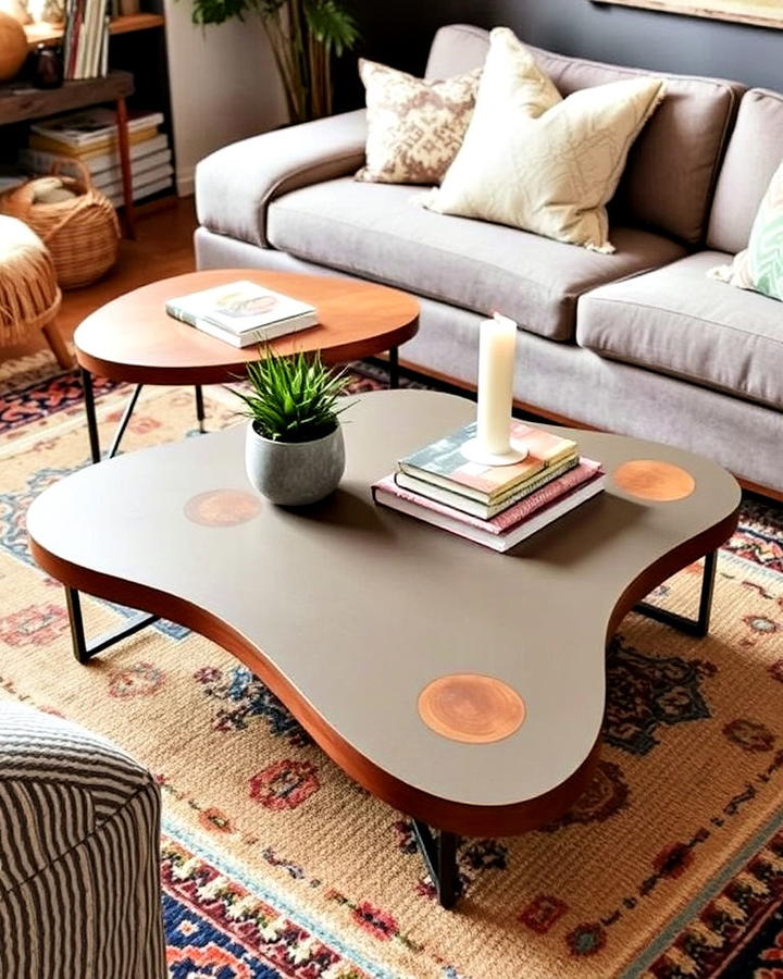 Low Coffee Table for Living Room