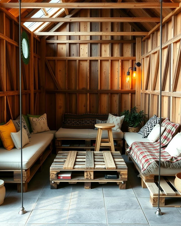 Low Pallet Seating