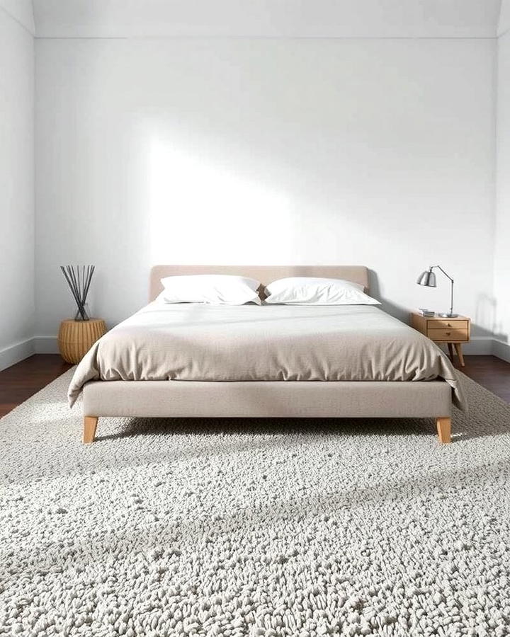 Low Pile Carpets for Minimalist Bedrooms