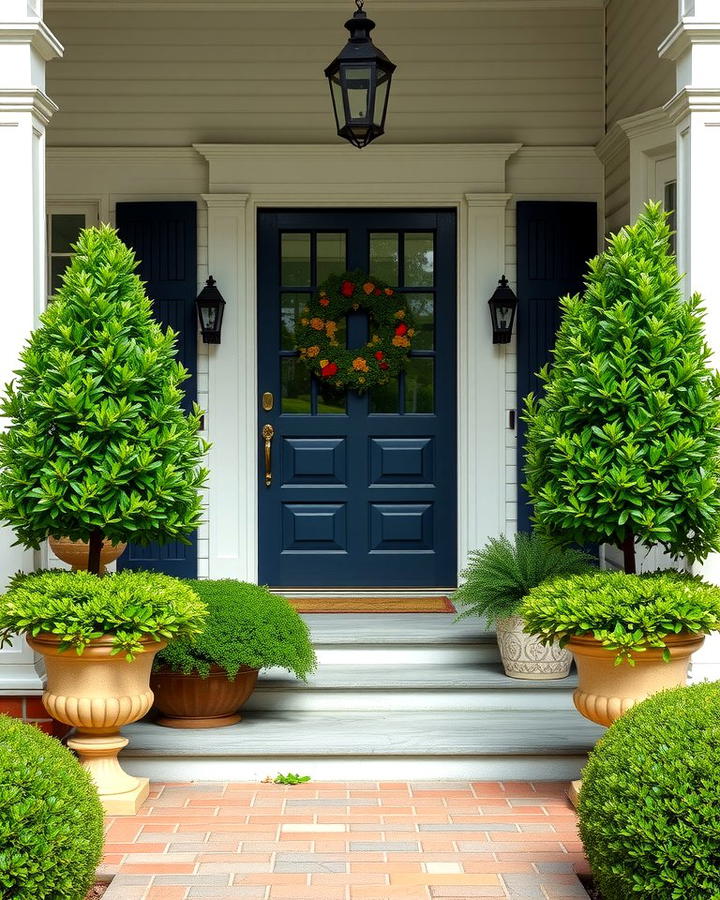 Lush Boxwood Planters