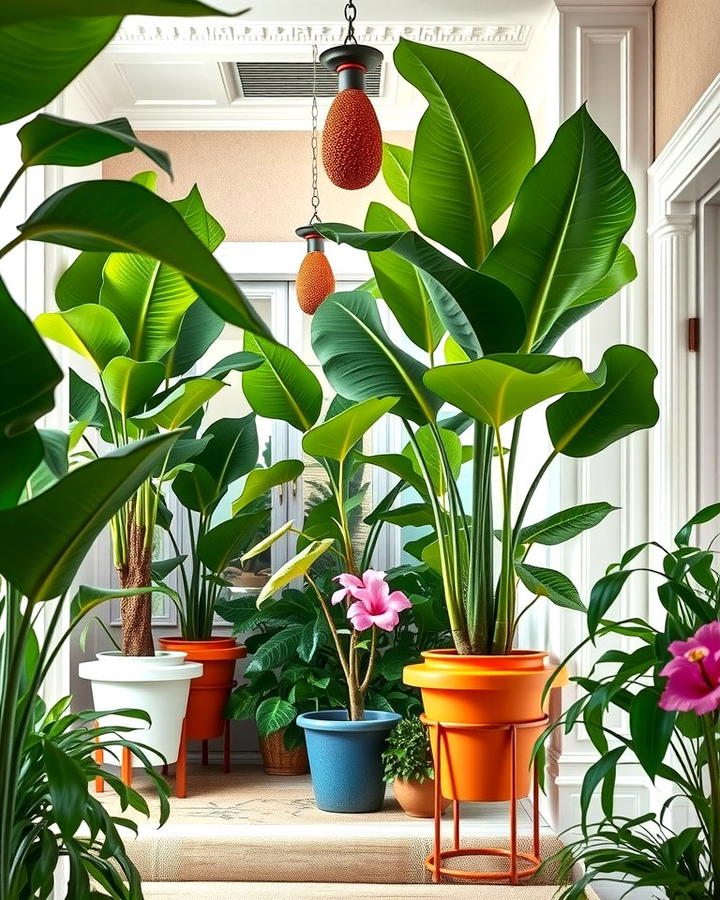 Lush Indoor Plants