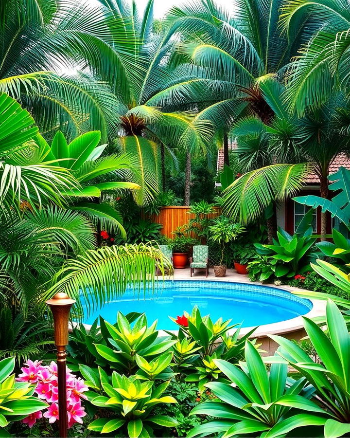 Lush Tropical Oasis