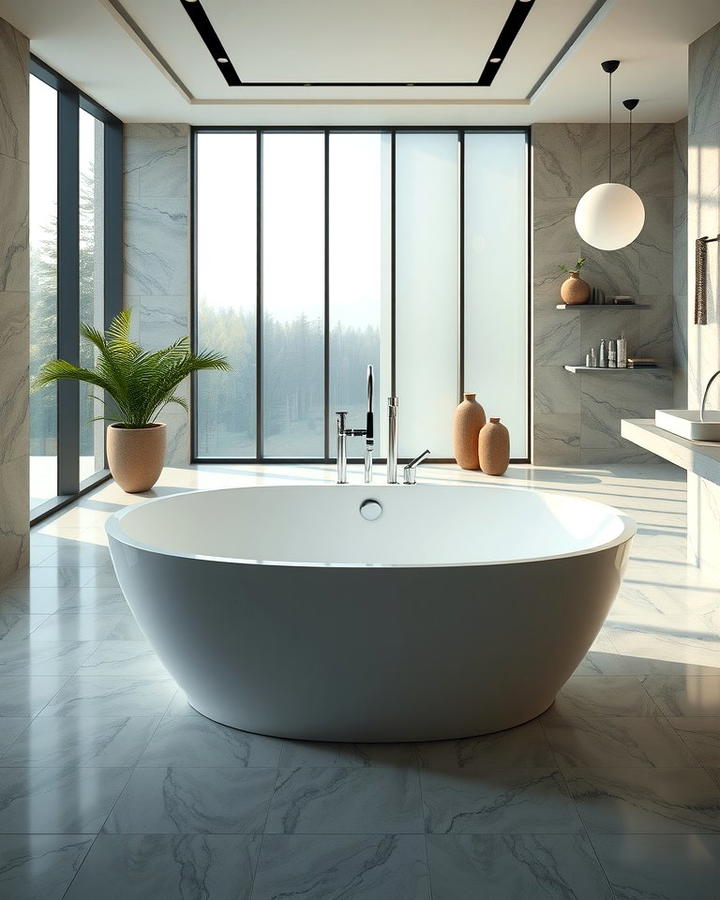 Luxurious Freestanding Tub